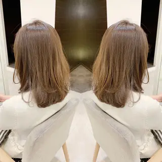 ミディアム カラー ShellBear 銀座店のヘアスタイル
