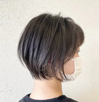 ショート 前田 彩良のヘアスタイル