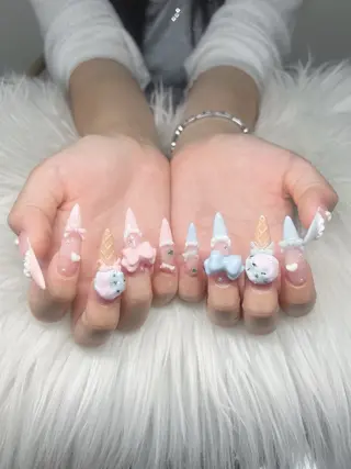 ネイル Lee Nails チップ長さだし専門店のネイルデザイン