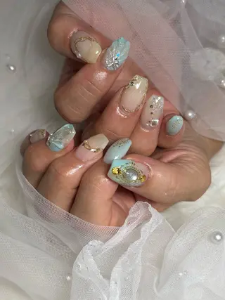 ネイル 藤原 亜里沙のネイルデザイン