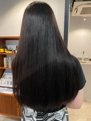 ロング カラー ヘアアレンジ REONA🪽✨薬院 レイヤーカット🫧のヘアスタイル
