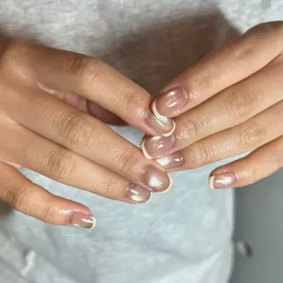 ネイル White deer 𓍲sugimotoのネイルデザイン