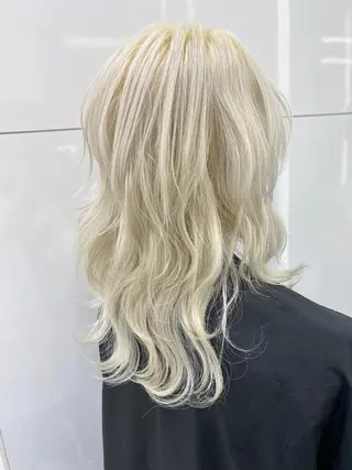 ミディアム カラー 大石 さやかのヘアスタイル
