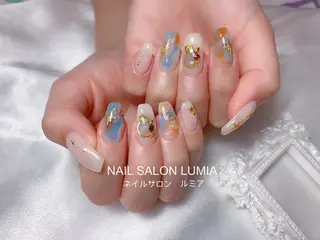 ネイル ネイルサロン ルミア Lumia 店長施術のネイルデザイン