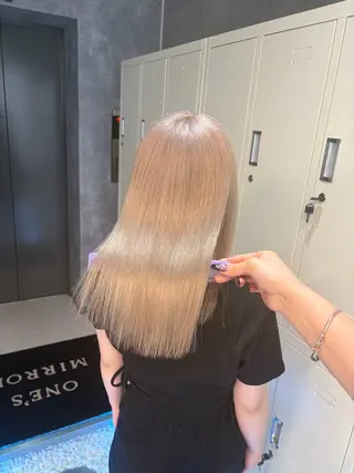 セミロング pink hair 🩷mayu🩷のヘアスタイル