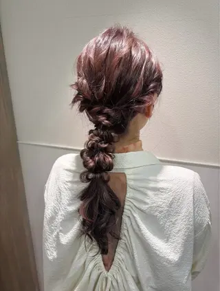 ロング ヘアアレンジ 表参道/アレンジ💐 /艶カラー/kahoのヘアスタイル