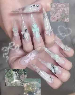 ネイル Rin Nail 新大久保店のネイルデザイン