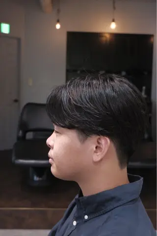 パーマ メンズ 渋谷パーマNo.1 うえちりくのヘアスタイル