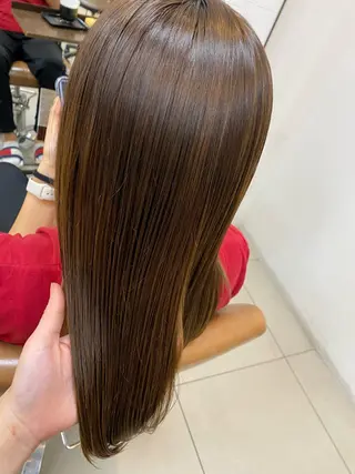 ロング 池田 菜摘のヘアスタイル