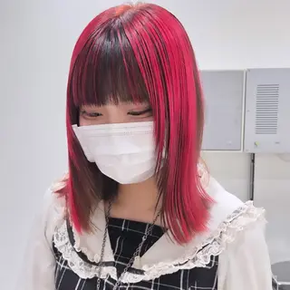 ショート カラー 天神駅徒歩③分/ボブ 透明感カラー特化✨️のヘアスタイル