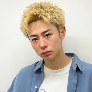 ショート カラー メンズ 高橋大和/ メンズ特化美容師のヘアスタイル
