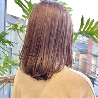 ミディアム カラー ヘアアレンジ 【ダメージレス施術】 【透明感】北村 拓也のヘアスタイル