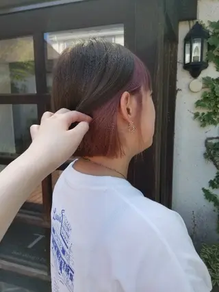 ショート カラー 松江 幸世のヘアスタイル