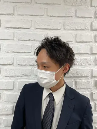 ショート フェザーパーマ職人 🪶ryosukeのヘアスタイル