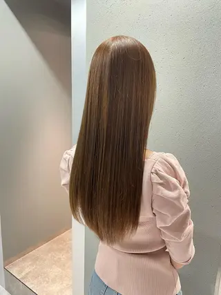 ロング カラー 髪質改善艶髪特化 二瓶 海人のヘアスタイル
