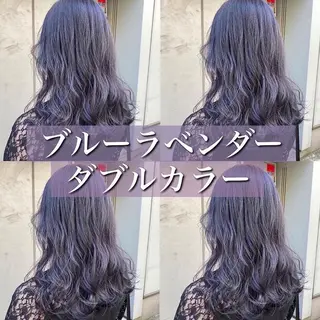 ロング カラー パーマ ヘアアレンジ メンズ キッズ ネイル マツエク・マツパ 🦋韓国風カラー🦋 こうせい原宿のヘアスタイル