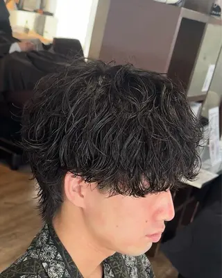 パーマ メンズ fifth 堀内新史のヘアスタイル