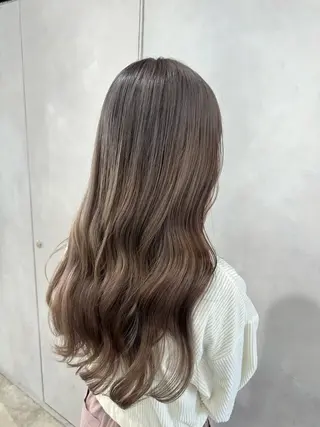 ロング カラー 透明感カラー✨艶髪 制作🌱山根あゆみのヘアスタイル