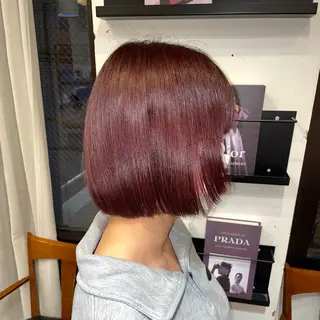 カラー 新原 陽那のヘアスタイル