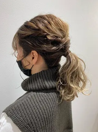 セミロング ヘアアレンジ layer cut 店長/MIKUのその他イメージ