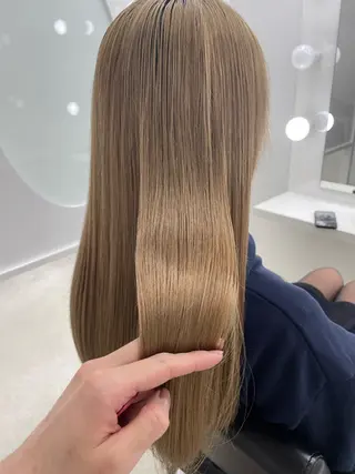 ロング 冨木 雄斗のヘアスタイル