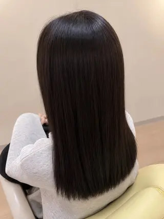ロング カラー 田中 翔大のヘアスタイル