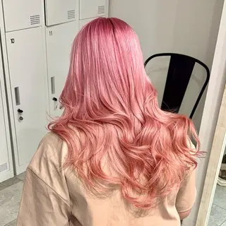ロング カラー ハイトーンカラー🔹 ブリーチ/千葉洋佑のヘアスタイル