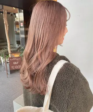 ロング カラー ハイトーンカラー♡ yuのヘアスタイル