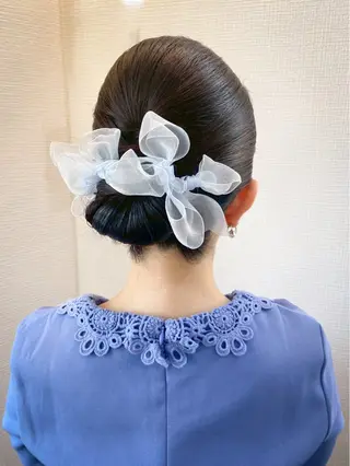ヘアアレンジ hair make もりした ゆうのヘアスタイル