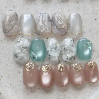 ネイル tulle【チュール 】HIKARIのネイルデザイン