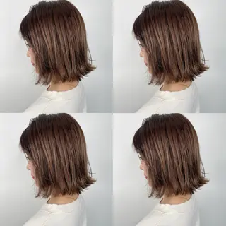 ショート カラー 袴田 伊代のヘアスタイル