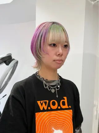 ミディアム rina/韓国風ヘア /艶カラー/メンズのヘアスタイル