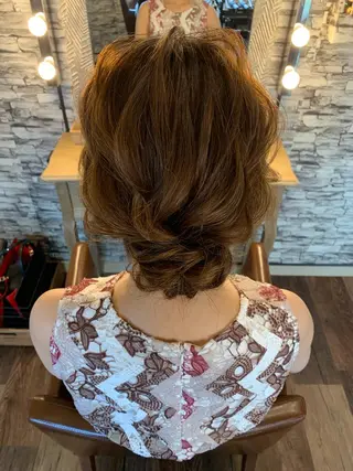 ヘアアレンジ hair make Lucciのヘアスタイル