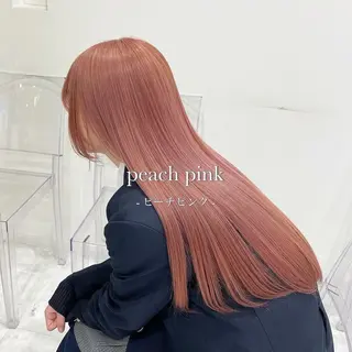 ロング カラー 色落ち綺麗🩰ハイ トーン🎀RINKAのヘアスタイル