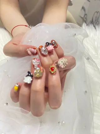 ネイル 悦 木のネイルデザイン