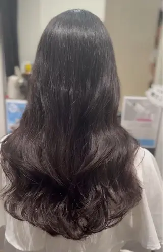 ロング カラー The Ect 江坂Kurumiのヘアスタイル
