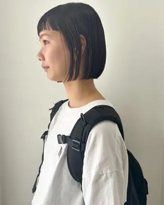 ショート カラー 村上雅人 ナチュラルモードのヘアスタイル