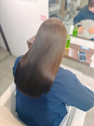 カラー 髪質改善✨/縮毛矯正 Amiのヘアスタイル