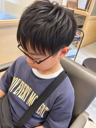 ショート メンズ 久木原 ゆりのヘアスタイル