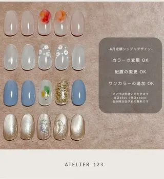 ネイル atelier123 いずみのネイルデザイン