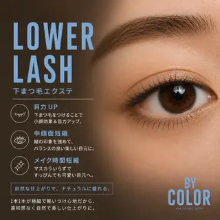 マツエク・マツパ By color EYE【BEE】のマツエク・マツパデザイン