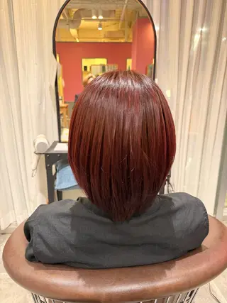 ショート カラー 井上 翔馬のヘアスタイル