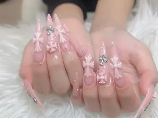 ネイル Kei Nail 長さ出し 付け放題のネイルデザイン
