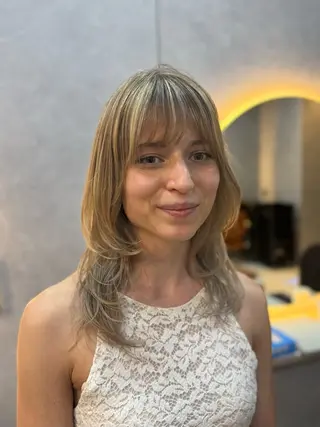 ロング カラー 高円寺946 伊畑優希のヘアスタイル