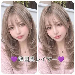 ロング 🌻リンクスハート 🌼島岡 茉生🌻のヘアスタイル