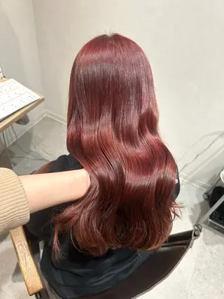 ロング 加藤 乃彩のヘアスタイル