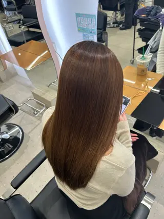 セミロング 美髪職人/山村 貫太/髪質改善のヘアスタイル