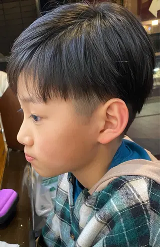 メンズ キッズ ALLURE aya 経堂のヘアスタイル