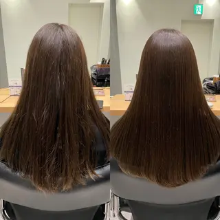セミロング 髪質改善ヘアケア 艶髪特化/上田のヘアスタイル