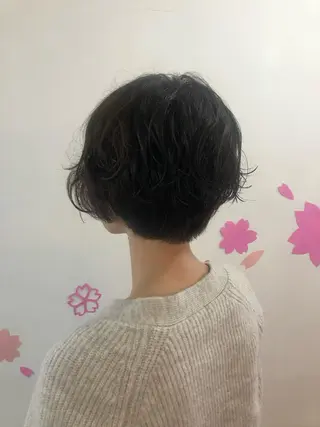 ショート mopa りこのヘアスタイル
